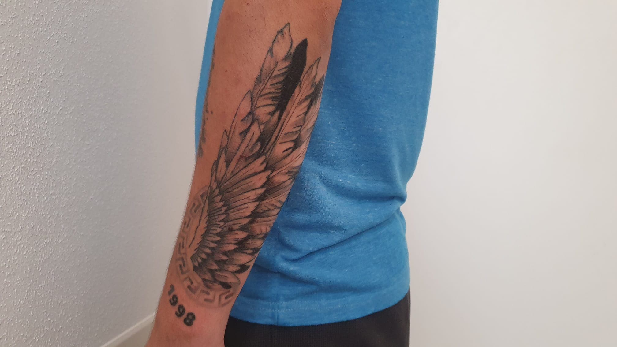 Feine Adlerflügel - Symbolistisch